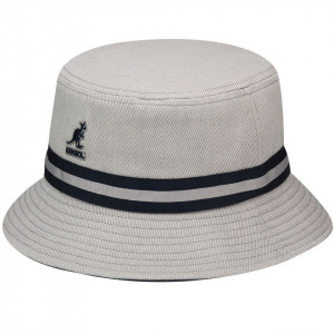 Kangol Stripe Lahinch Bucket, Grey