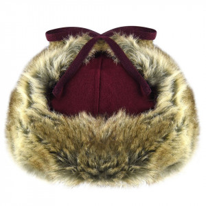 Caciula Kangol Wool Ushanka Rosu Bordo 8