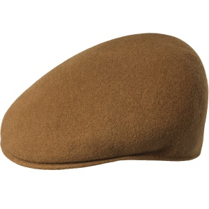 Kangol wool 504 flatcap, Rustic Caramel