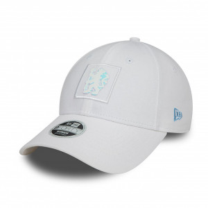New Era, sapca alba 9forty chelsea FC lion crest rainbow 