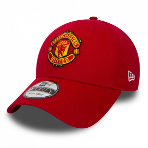 NEW ERA 9forty kappe manchaster united essential, Rot