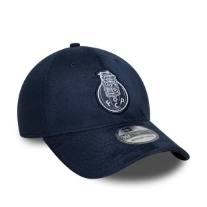 New Era, sapca 39thirty faux suede FC Porto, Albastru marin - Img 3