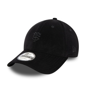 New Era, sapca 9forty baby cord Stade Toulousain, Negru mat