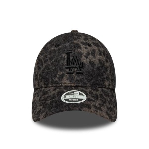 New Era, sapca 9forty cosy leopard LA Dodgers, Negru - Img 2