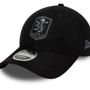 New Era, sapca 9forty faux suede Astan Villa, Negru mat