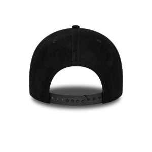New Era, sapca 9forty faux suede m-crown AC Milan, Negru mat 5
