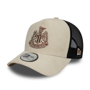New Era, sapca trucker faux suede Newcastle United FC, Bej