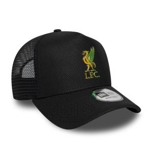 New Era, sapca trucker Iridescent FC Liverpool, Negru mat 3