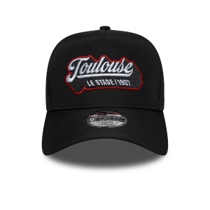 New Era, sapca trucker patch State Toulousain, Negru mat - Img 2