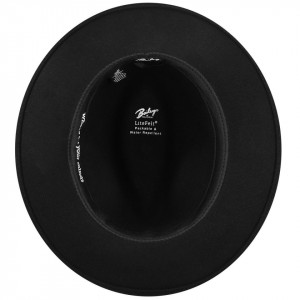 Palarie Bailey of Hollywood Lund Fedora Negru 6