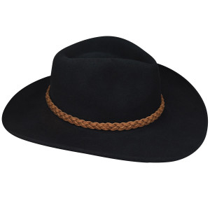 Palarie Bailey of Hollywood Wind River® Switchback Western Negru 3