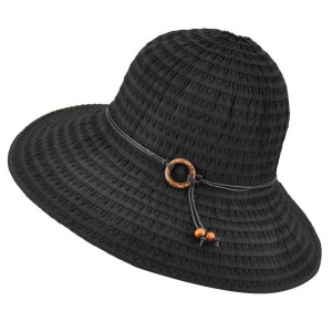 Palarie Betmar Coconut Ring Safari Negru