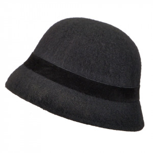 Palarie Betmar Kensie Cloche Negru 2