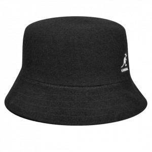 Palarie Kangol Bermuda Bucket Negru 2
