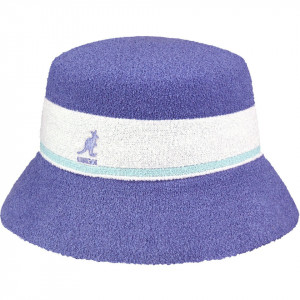 Palarie Kangol Bermuda Stripe Bucket Iced Lilac 4