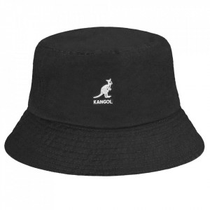 Palarie Kangol Washed Bucket Negru