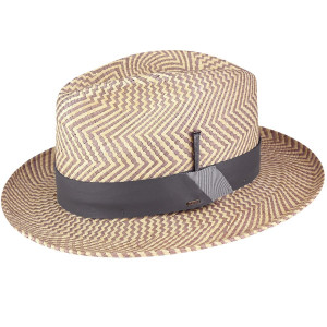Palarie panama Bailey 1922 rene fedora, Natural