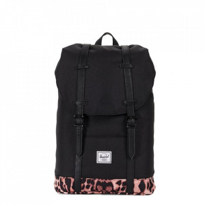 Rucksack Herschel Retreat - Schwarz Cheetah