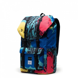 Rucsac Herschel Little America Andy Warhol Flowers - Sustenabil 3