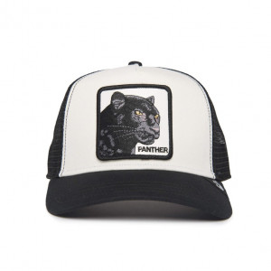 Sapca Goorin Brothers Trucker Panther Vibes Alb-Negru