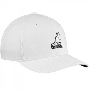 Sapca Kangol 3D Wool Flexfit Alb 3