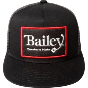 Bailey Western, sapca barbati night rider, Negru 2