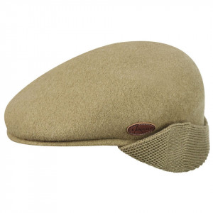 Basca Kangol Wool 504 Earlap Taupe 4