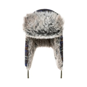 Caciula Kangol Wool Ushanka Gri
