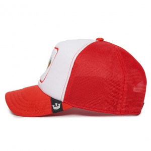 Sapca Goorin Brothers trucker weiner rosu 3