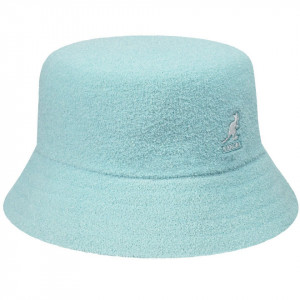 Palarie Kangol Bermuda Bucket Albastru Deschis 4