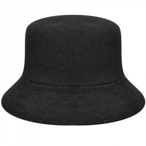 Palarie Kangol Bermuda Bucket Negru 3