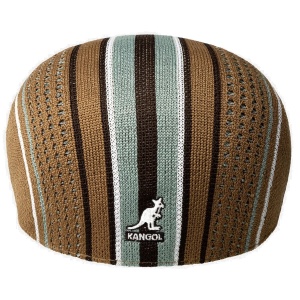 Kangol, basca maro clubhouse stripe 507-2