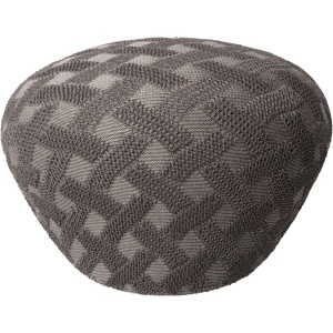 Basca Kangol Cross Weave 504 Gri 2