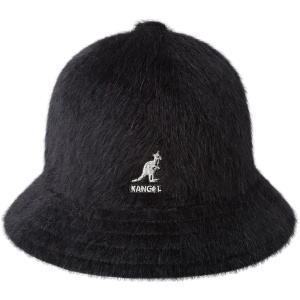 Kangol, palarie bucket furgora casual, Negru mat
