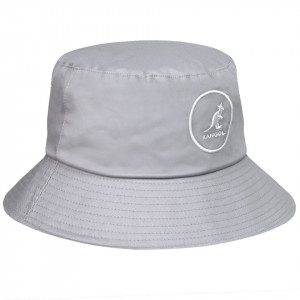 Palarie gri Kangol Cotton Bucket 3