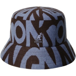 Kangol, Palarie superfan lahinch bucket, Maro/Albastru