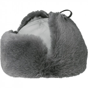 Caciula Kangol Quilted Trapper Gri 5