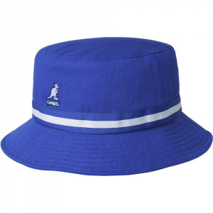 Kangol Stripe Lahinch Bucket, Mykonos Blue