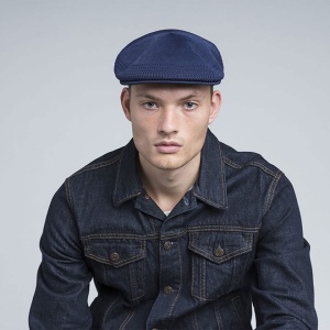 Kangol, basca tropic 504 ventair, Albastru marin 6