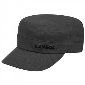 Kangol twill army cap, Dunkelgrau