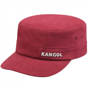 Kangol twill army cap, Rot