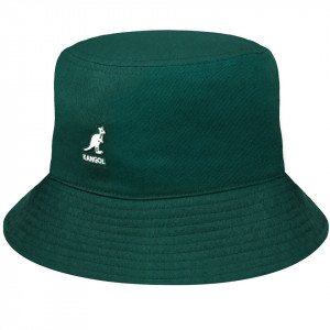 Palarie Kangol Washed Bucket Pine Verde 2