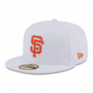 New Era sapca alba 59fifty side patch san francisco giants 3