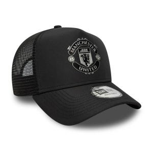 New Era, sapca trucker Manchester united reflective, Negru mat 3