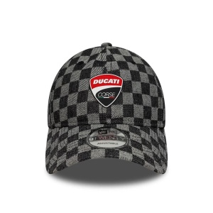 New Era, sapca 9twenty check Ducati, Negru - Img 2