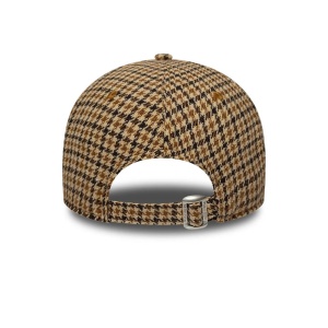 New Era, sapca 9twenty check NY Yankees, Maro camel - Img 5