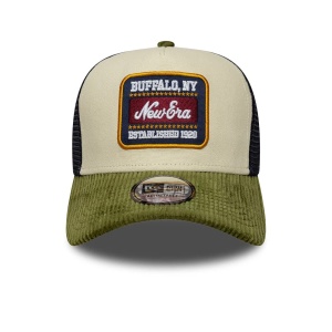 New Era, sapca trucker cord patch, Verde/Albastru - Img 2