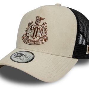 New Era, sapca trucker faux suede Newcastle United FC, Bej