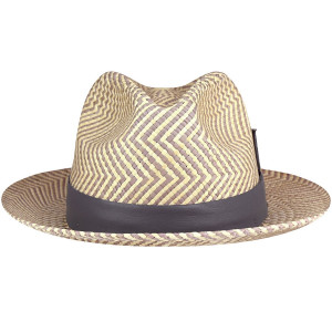 Palarie panama Bailey 1922 rene fedora natural 2