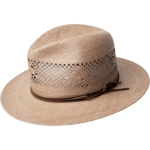 Palarie panama Bailey 1922 trappe fedora, gri 4